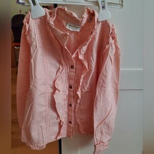 Scotch and Soda blouse with long sleeves. 6y.pink
